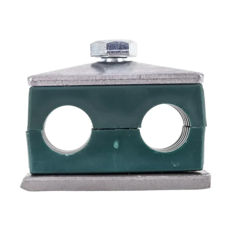 RS PRO Polypropylene Tube Clamp for 15 mm OD Tube with 1.2 m Clamp Spacing, Operating Temperature -30°C to 90°C 145-9763