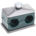 RS PRO Polypropylene Tube Clamp for 18 mm OD Tube with 1.2m Clamp Spacing, Operating Temp -30°C to 90°C 145-9768