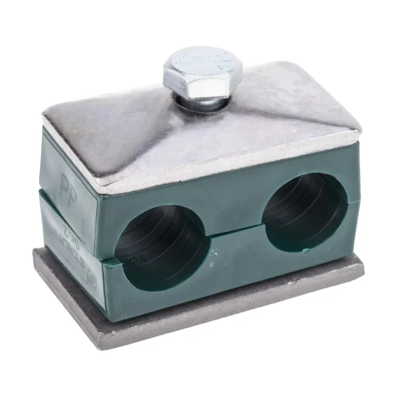 RS PRO Polypropylene Tube Clamp for 18 mm OD Tube with 1.2m Clamp Spacing, Operating Temp -30°C to 90°C 145-9768