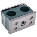 RS PRO Polypropylene Tube Clamp for 18 mm OD Tube with 1.2m Clamp Spacing, Operating Temp -30°C to 90°C 145-9768