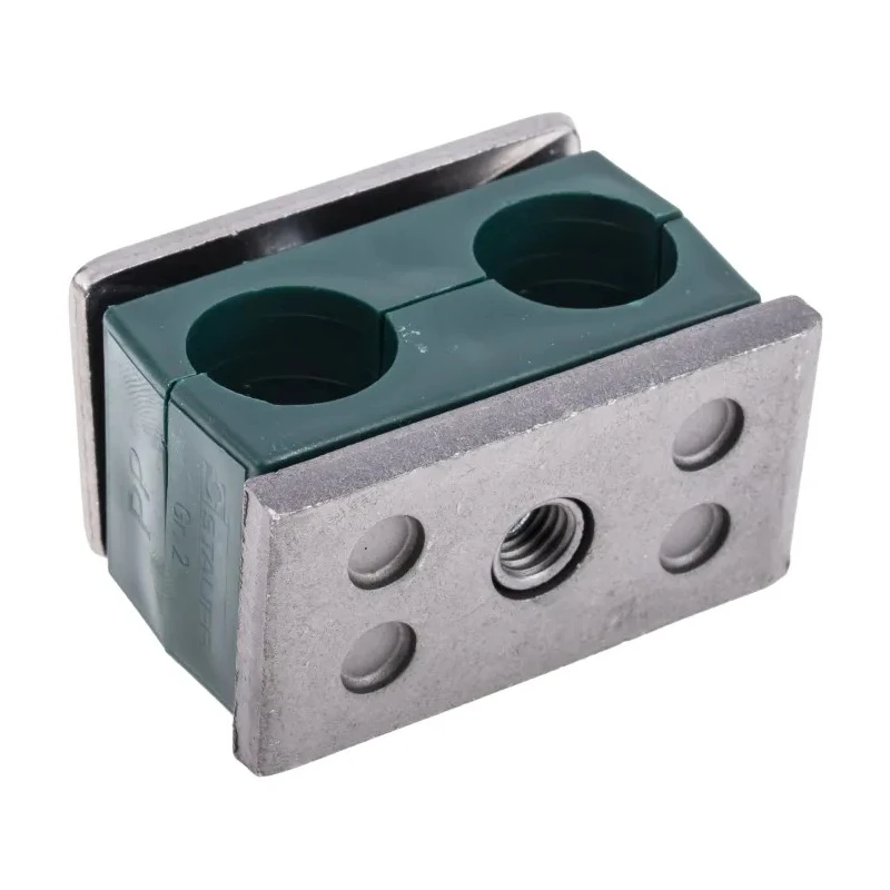 RS PRO Polypropylene Tube Clamp for 18 mm OD Tube with 1.2m Clamp Spacing, Operating Temp -30°C to 90°C 145-9768