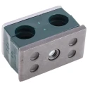 RS PRO Polypropylene Tube Clamp for 16 mm OD Tube with 1.2 m Clamp Spacing, Operating Temperature Range -30°C to 145-9766