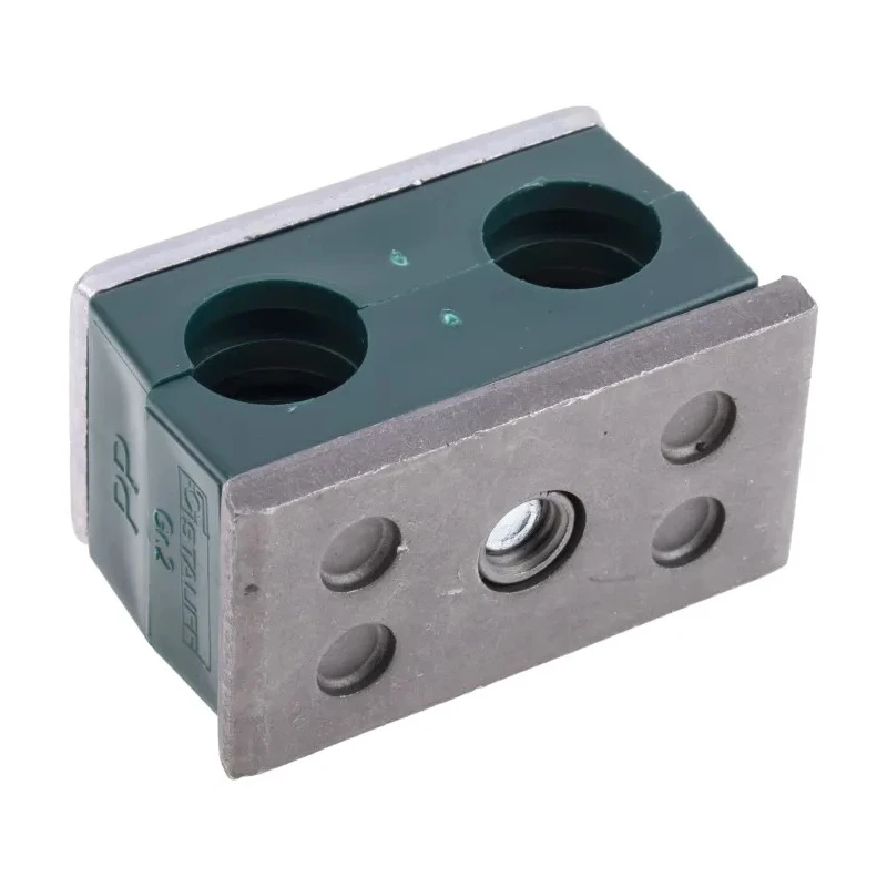 RS PRO Polypropylene Tube Clamp for 16 mm OD Tube with 1.2 m Clamp Spacing, Operating Temperature Range -30°C to 145-9766