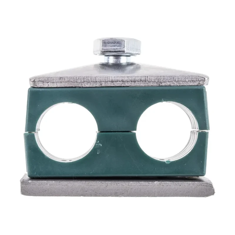 RS PRO Polypropylene Tube Clamp for 18 mm OD Tube with 1.2m Clamp Spacing, Operating Temp -30°C to 90°C 145-9768