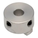 Huco Aluminium Oldham Style Flexible Coupler 19.1 mm Outside Diameter 6.35 mm Bore Finished with Keyway 19 mm 450H19.24
