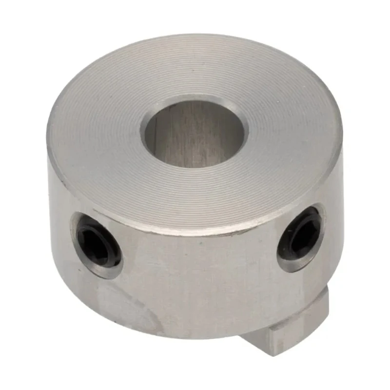 Huco Aluminium Oldham Style Flexible Coupler 19.1 mm Outside Diameter 6.35 mm Bore Finished with Keyway 19 mm 450H19.24