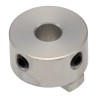 Huco Aluminium Oldham Style Flexible Coupler 19.1 mm Outside Diameter 6.35 mm Bore Finished with Keyway 19 mm 450H19.24