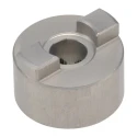 Huco Aluminium Oldham Style Flexible Coupler 19.1 mm Outside Diameter 6.35 mm Bore Finished with Keyway 19 mm 450H19.24
