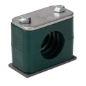 RS PRO Polypropylene Tube Clamp for 28 mm OD Tube with 1.5m Clamp Spacing, Operating Temperature -30°C to 90°C 145-9777