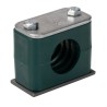 RS PRO Polypropylene Tube Clamp for 28 mm OD Tube with 1.5m Clamp Spacing, Operating Temperature -30°C to 90°C 145-9777