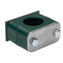 RS PRO Polypropylene Tube Clamp for 28 mm OD Tube with 1.5m Clamp Spacing, Operating Temperature -30°C to 90°C 145-9777
