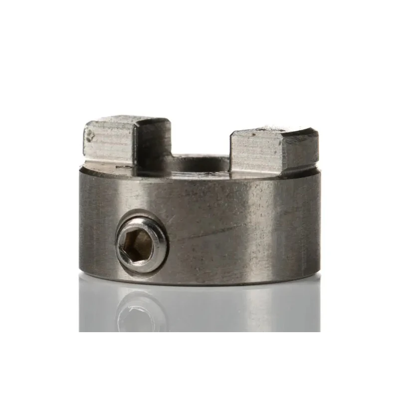 Huco Stainless Steel Set Screw Style Coupler, 12.7 mm Outside Diameter, 6.35 mm Bore Diameter, 13 mm Hub Length 850.13.24