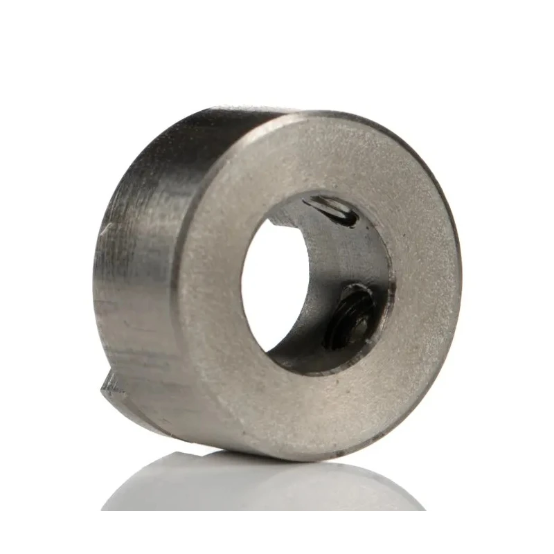 Huco Stainless Steel Set Screw Style Coupler, 12.7 mm Outside Diameter, 6.35 mm Bore Diameter, 13 mm Hub Length 850.13.24