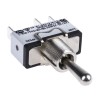 APEM Panel Mount Toggle Switch On-Off-(On) SPST Solder Lug Terminal 24 V dc 250 V ac 638H/2