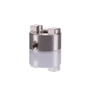 Huco Stainless Steel 19.1 mm Outside Diameter 6 mm Bore Finished with No Keyway Bore 19 mm Length Set Screw Style 850.19.22
