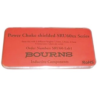 Bourns 6 Values Inductor Kit Surface Mount, 54 Pieces SRU6011