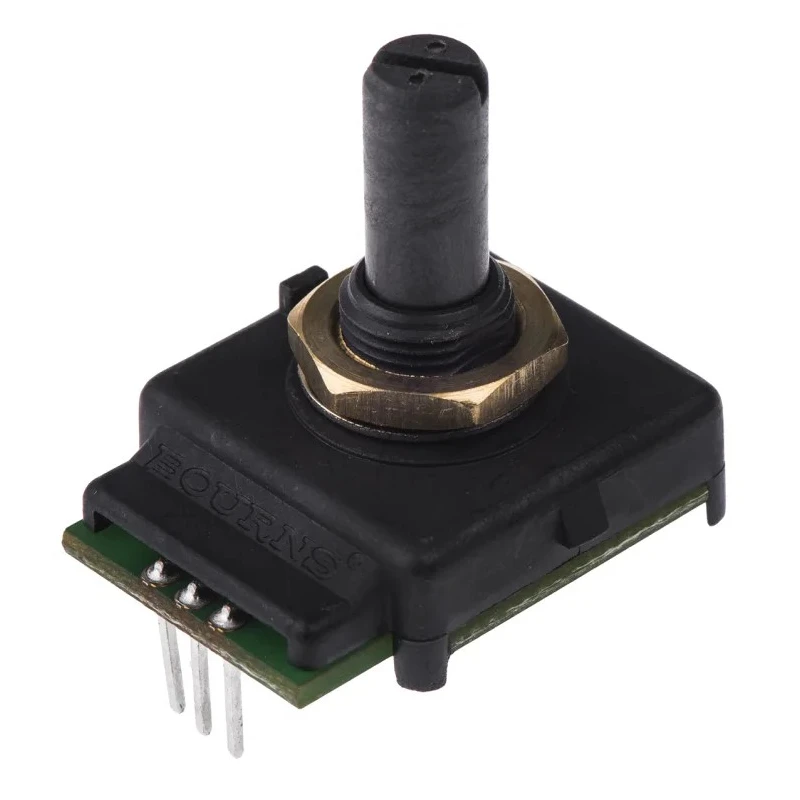 Bourns ECW Series Incremental Encoder 10V Supply, 24 ppr Pulses, Quadrature Signal, Solid Shaft 6.35 mm ECW1J-B24-AC0024L