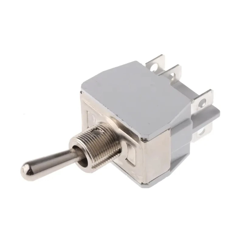 APEM Toggle Switch Panel Mount On-On DPST Solder Lug Terminal 24 V dc 250 V ac 646H/2K