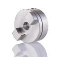 Huco 50 mm Outside Diameter 12 mm Bore Finished with Keyway Clamp Style Aluminium Coupler 452H50.35