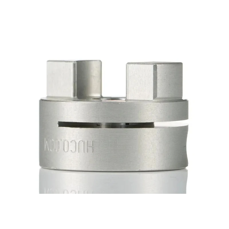 Huco Flexible Oldham Style Coupler 33 mm Outside Diameter, 65 mm Bore, Clamp Style, Maximum Speed 30000rpm 456H33.31