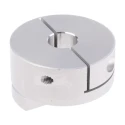 Huco 50 mm Outside Diameter 14 mm Bore Finished with Keyway Clamp Style Aluminium Coupler 50 mm Length 452H50.38