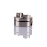 Huco Stainless Steel Clamp Style Flexible Coupler 6mm Bore 25.4mm OD 25mm Length 3000rpm 852.25.22
