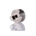 Huco Stainless Steel Clamp Style Flexible Coupler 6mm Bore 25.4mm OD 25mm Length 3000rpm 852.25.22