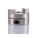 Huco Clamp Style Flexible Power Transmission Coupler 20mm Bore, 57.1mm OD, 57mm Length 452H57.48