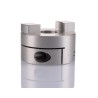 Huco Clamp Style Flexible Power Transmission Coupler 20mm Bore, 57.1mm OD, 57mm Length 452H57.48