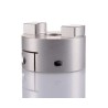 Huco Aluminium Clamp Style Flexible Coupler 16mm Bore 57.1mm OD 57mm Length 452H57.42