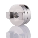 Huco Aluminium Clamp Style Flexible Coupler 16mm Bore 57.1mm OD 57mm Length 452H57.42