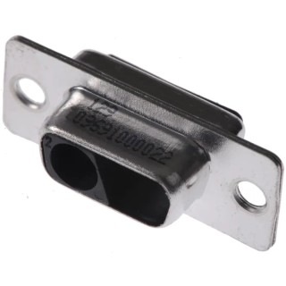 HARTING D-Sub 2 Way Straight D-Sub Connector Male/Female 6.86 mm Pitch 09691000022