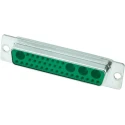 HARTING D-Sub 36 Way Straight Panel Mount D-Sub Connector 09695017364