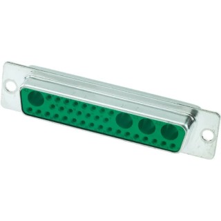 HARTING D-Sub 36 Way Straight Panel Mount D-Sub Connector 09695017364