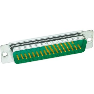 HARTING D-Sub 36 Way Straight Panel Mount D-Sub Connector 5A 1000V Steel Housing 09695117364