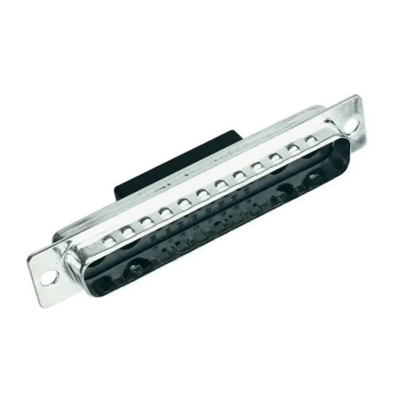 HARTING D-Sub Straight Cable D-Sub Connector Male 09693120172 1000V 5A Crimp Termination Steel Housing Copper Alloy Contacts