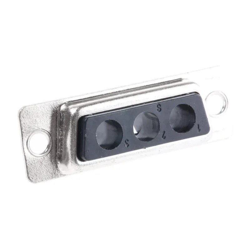 HARTING D-Sub 3 Way Straight Cable Connector Female 6.86 mm Pitch 2A Current 09692000633