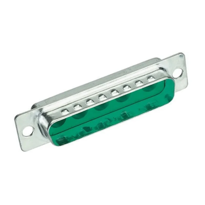 HARTING D-Sub 8 Way Straight Cable Connector Male 1000V 2A Steel Housing 09694100088