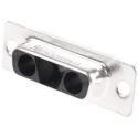HARTING D-Sub 3 Way Straight Cable Connector Female 6.86 mm Pitch 09692000633