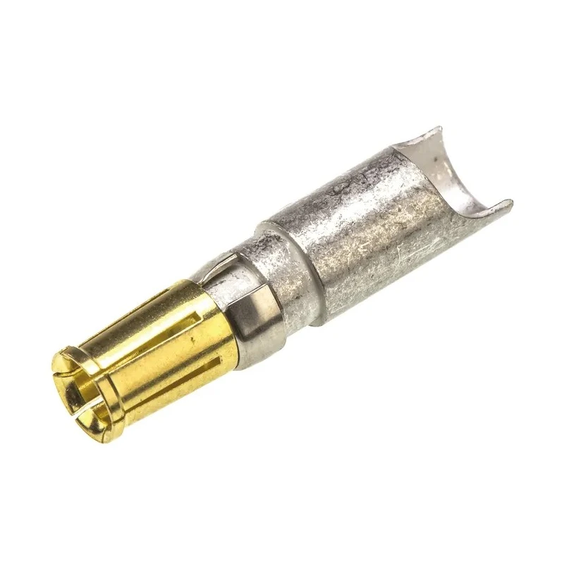 Harting D-Sub Mixed Series Female Solder D-Sub Connector Power Contact Copper Alloy Gold Plating 40A Current 09691817423
