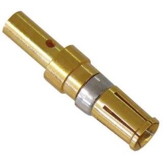 Harting D-Sub Mixed Series Female Crimp D-Sub Connector Power Contact Gold Power 10 AWG 09691827422