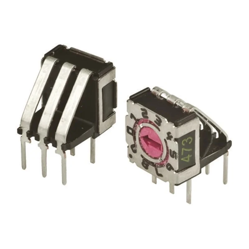 APEM Rotary Flush Rotary Coded DIP Switch Through Hole P36THR103L508