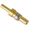 Harting D-Sub Mixed Series Male Crimp D-Sub Connector Power Contact Gold Power 8 AWG 09692827423