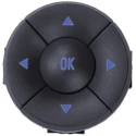 APEM Blue Illuminated Tact Switch Kit, SPST 50mA 24V DC Momentary, Through Hole IP67 Sealed 