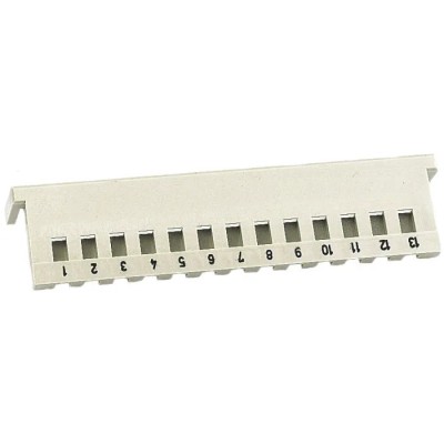 HARTING DIN 41612 Connector Code Comb Grey Thermoplastic Series 09 06 09060009984