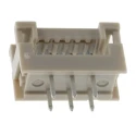 HARTING 6-Way IDC Connector Male for Through Hole, 2 Row 320V AC, 1A Current, Tin Plated Contacts 09181069622