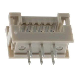 HARTING 6-Way IDC Connector Male for Through Hole, 2 Row 320V AC, 1A Current, Tin Plated Contacts 09181069622