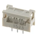 HARTING 6-Way IDC Connector Male for Through Hole, 2 Row 320V AC, 1A Current, Tin Plated Contacts 09181069622