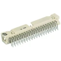 HARTING SEK 18 Series 40 Contact Right Angle Through Hole PCB Header, 2.54 mm Pitch, 2 Row, Shrouded 09185406323