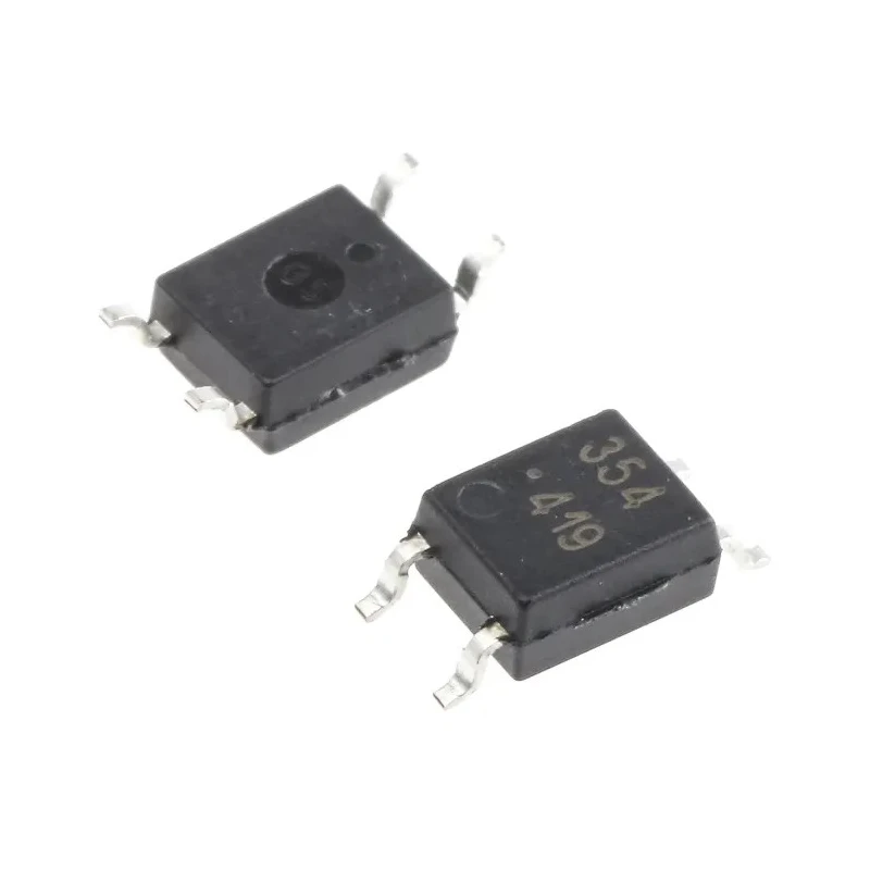 Broadcom AC Input Optocoupler, Surface Mount, 4-Pin Mini-Flat Package HCPL-354-000E